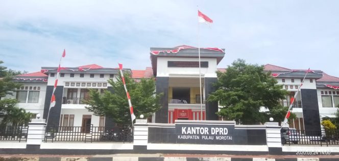 
 Kantor DPRD Kabupaten Pulau Morotai || Foto: Istimewa