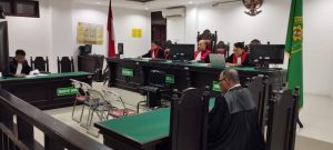 PN Tobelo “Tunda” Sidang Tuntutan Kasus Pengrusakan Rumah Adat di Halmahera Utara