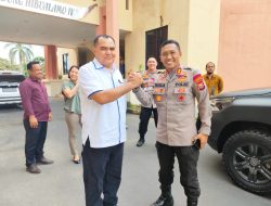 Kapolres Halmahera Utara Silaturahmi dengan Ketua DPRD