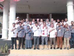 Kunjungi KPU Halmahera Barat, Sekjend KPU RI Berikan Penguatan Kelembagaan Hadapi Pemilu