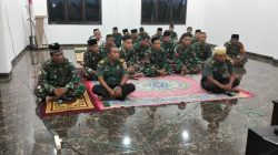 Sambut HUT TNI ke-78, Prajurit Kodim 1514/Morotai Gelar Doa Bersama