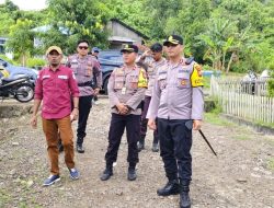 Kapolsek Jailolo Selatan Pastikan Kawal Ketat PSU di Akelamo Cinga-Cinga